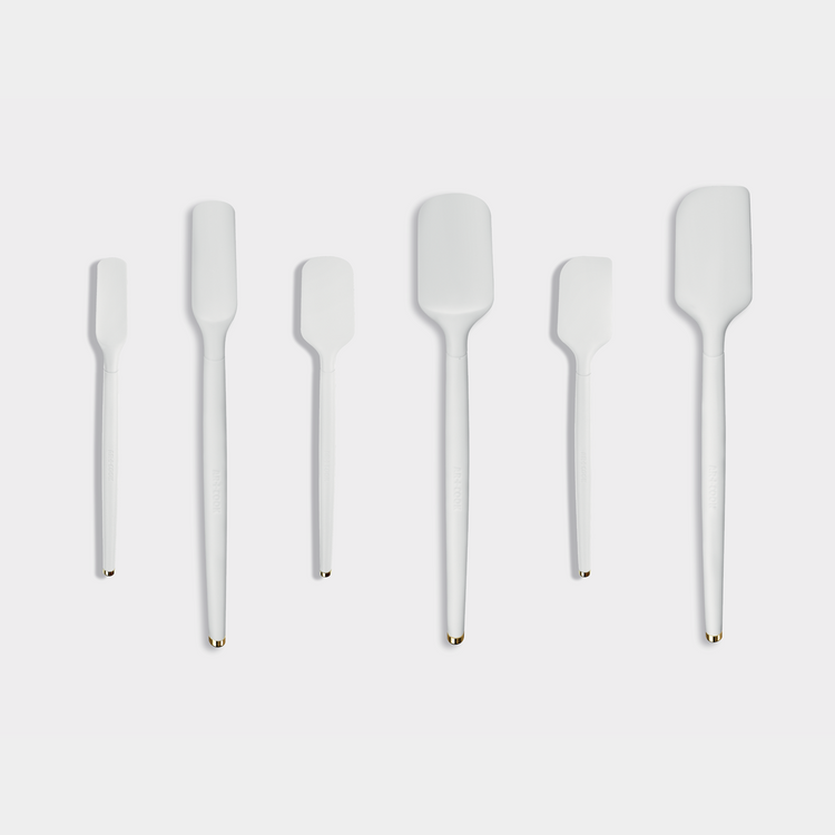 Pure Silicone Spatulas (6 Piece Set)