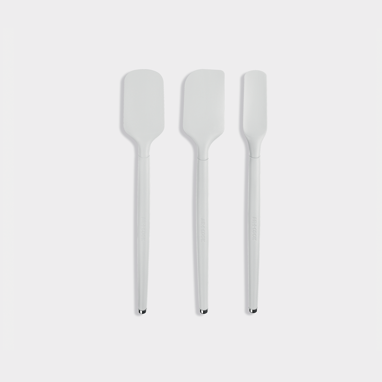 Pure Silicone Spatulas - Small (3 Piece Set)