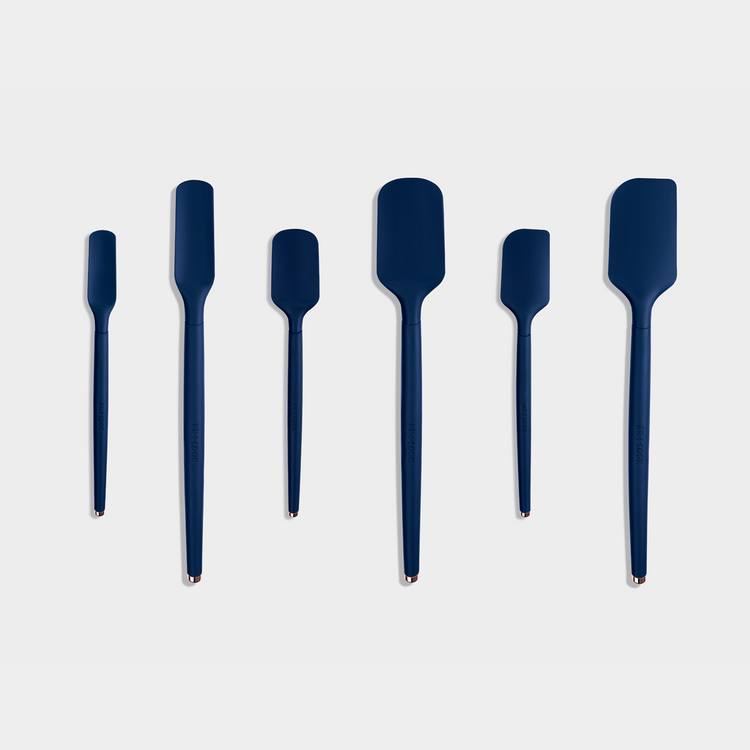Pure Silicone Spatulas (6 Piece Set)
