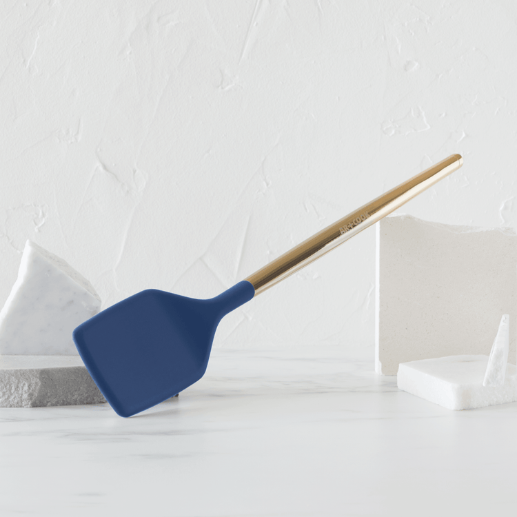 Stainless Steel & Silicone Utensils - Solid Turner