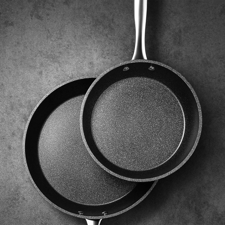 Heavy Gauge Deep Fry Pans (2 Piece Set)