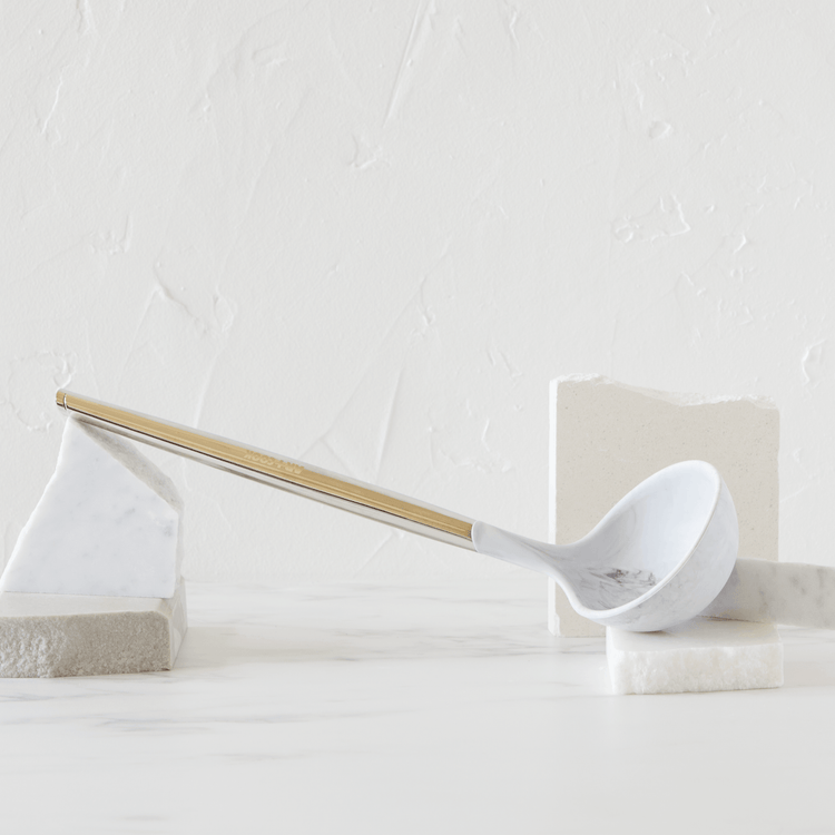 Stainless Steel & Silicone Utensils (6 Piece Set)
