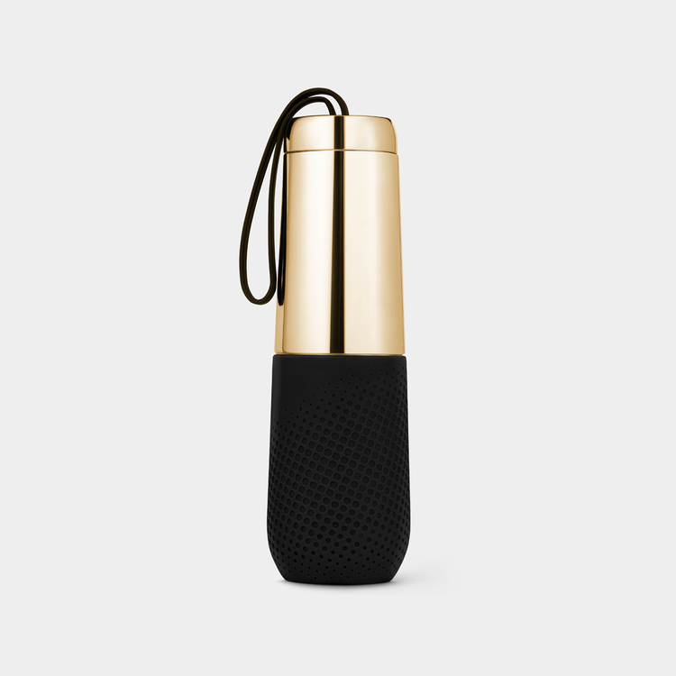 17Oz Bottle with Stainless Steel Top and Textured Base