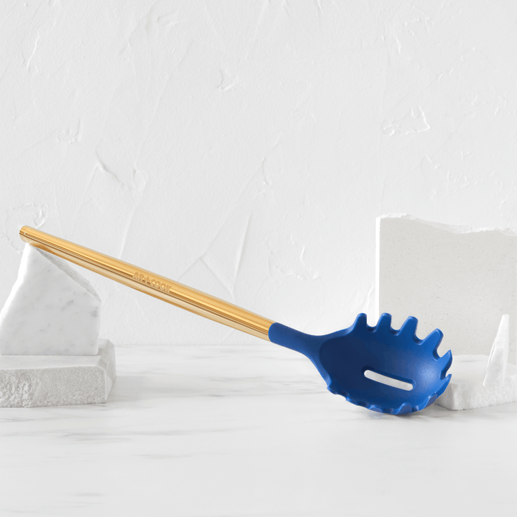 Stainless Steel & Silicone Utensils - Spaghetti Server