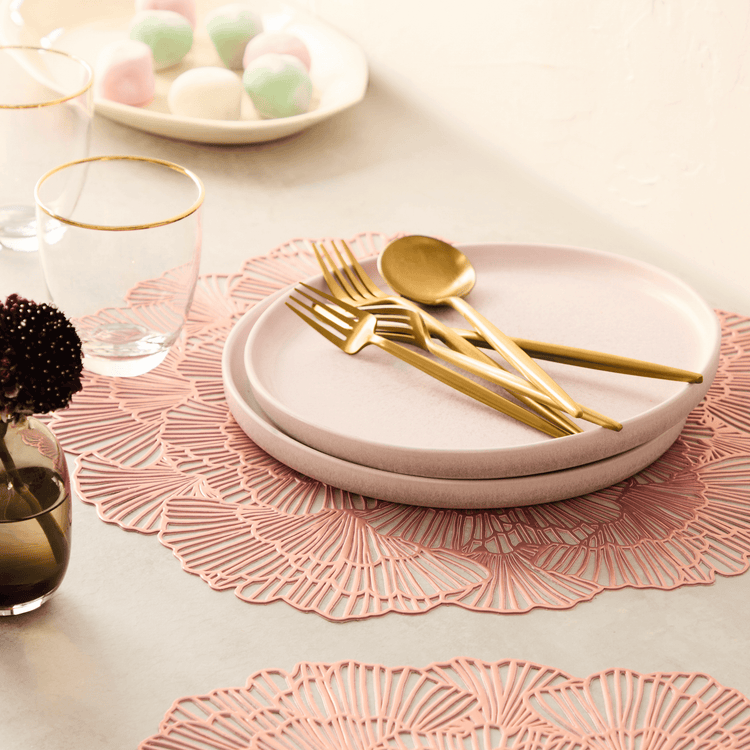 Pink Flower Placemats (Set of 4)