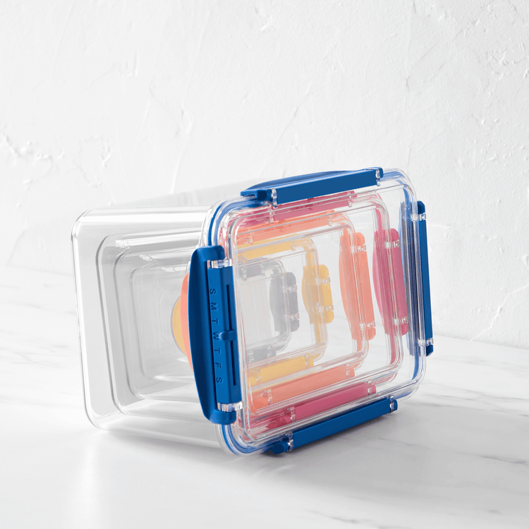 Tritan™ Meal Prep Containers with Date Indicating Lids (10 Piece Set)