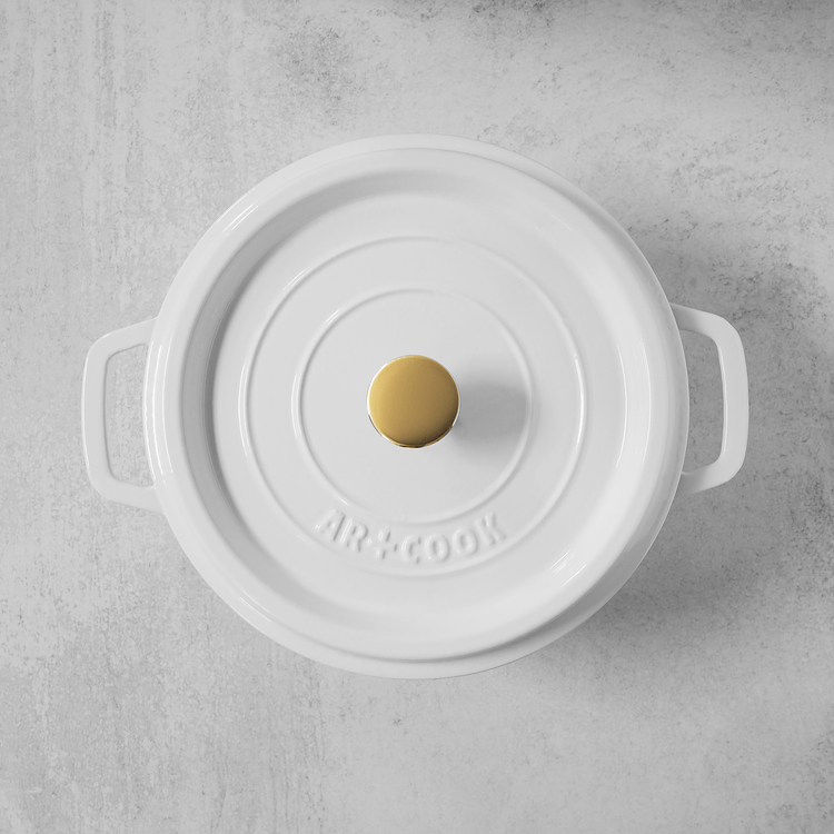 Enameled Cast Iron Dutch Oven - 7 QT