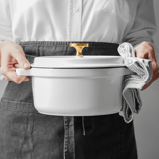 Enameled Cast Iron Dutch Oven - 3 QT