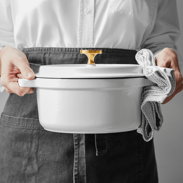 Enameled Cast Iron Dutch Oven - 3 QT