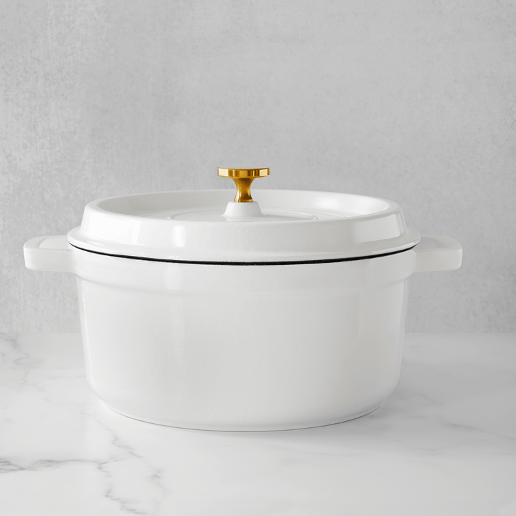 Enameled Cast Iron Dutch Oven - 7 QT