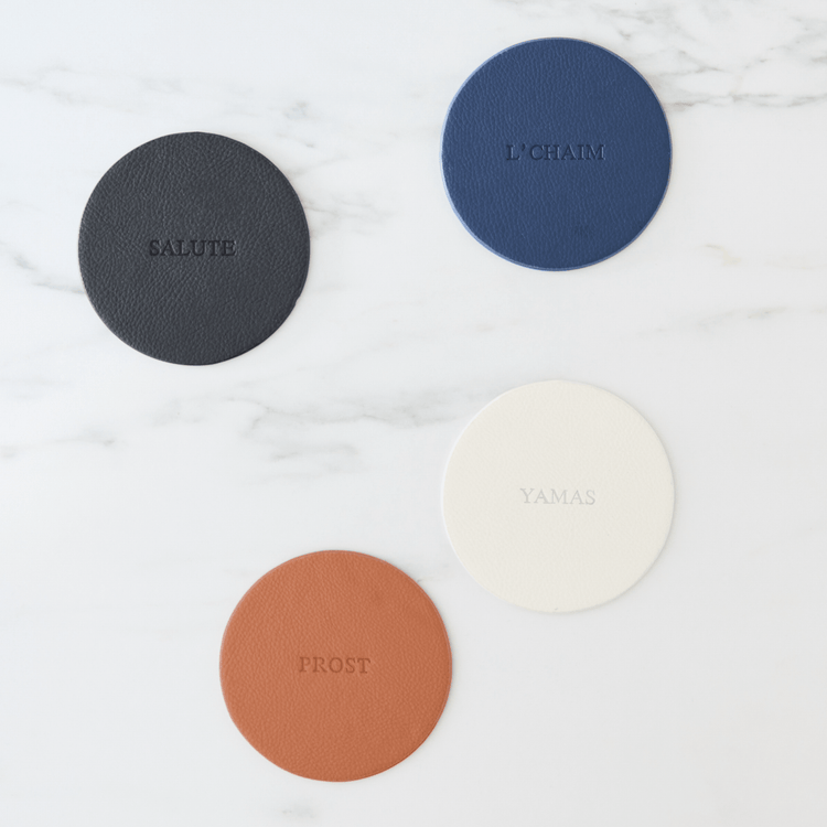 Leather Coasters (Set of 4)