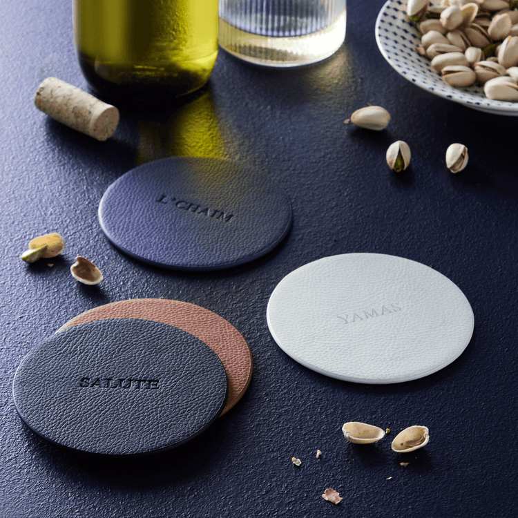 Leather Coasters (Set of 4)