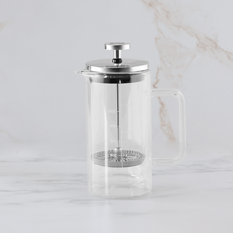 Two Serving Double Wall Glass French Press (350 ml)
