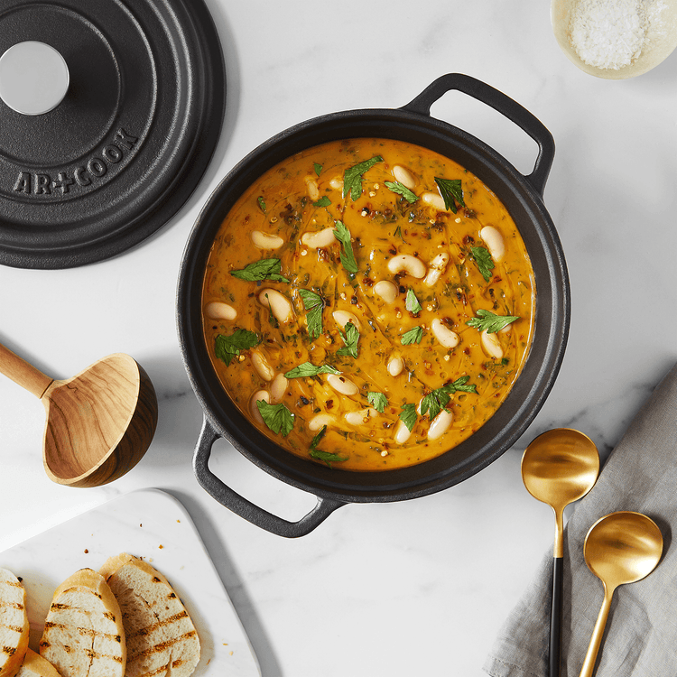 Enameled Cast Iron Dutch Oven - 3 QT