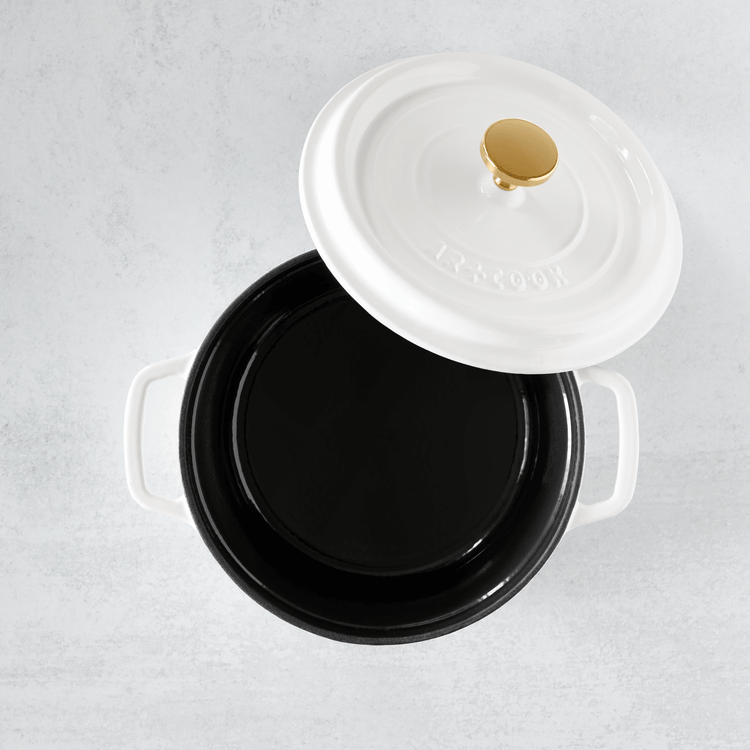 Enameled Cast Iron Dutch Oven - 3 QT