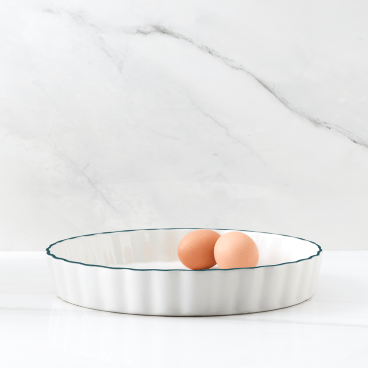 Heavy-Duty Stoneware Pie Dish