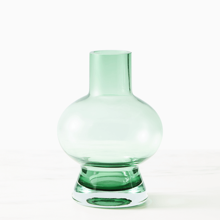 Green Flower Vase
