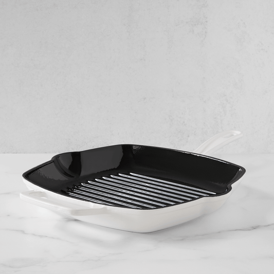 Enameled Cast Iron Grill Pan