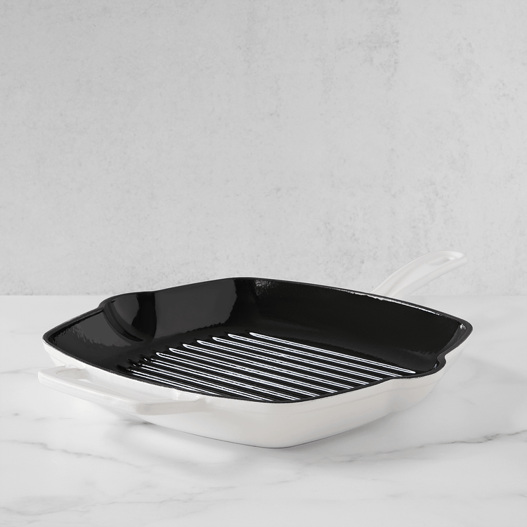 Enameled Cast Iron Grill Pan
