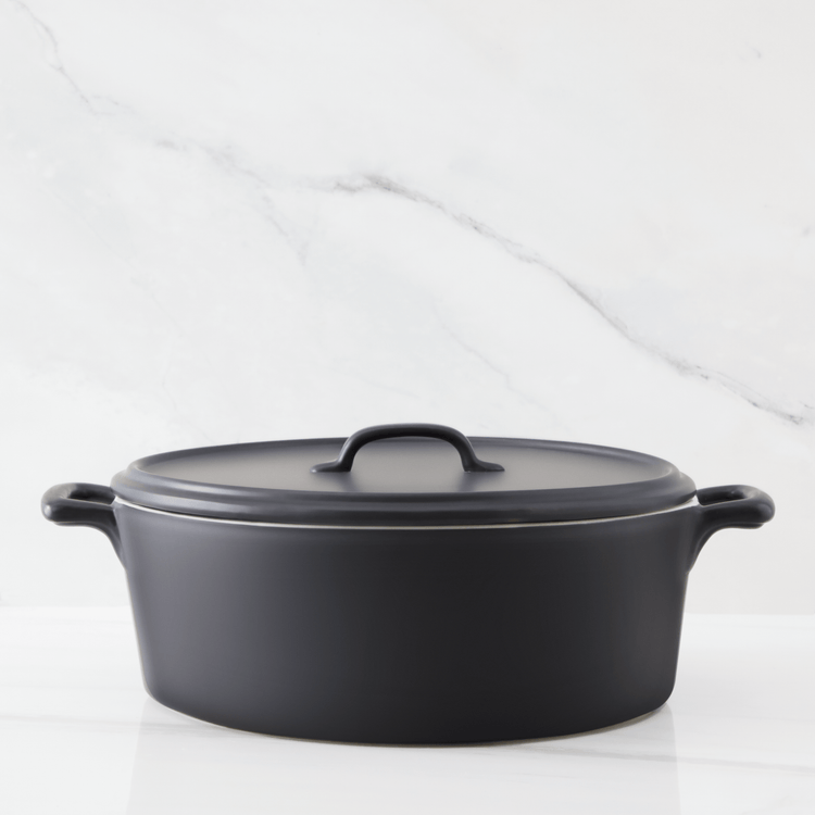 4.5QT Ceramic Casserole Pot
