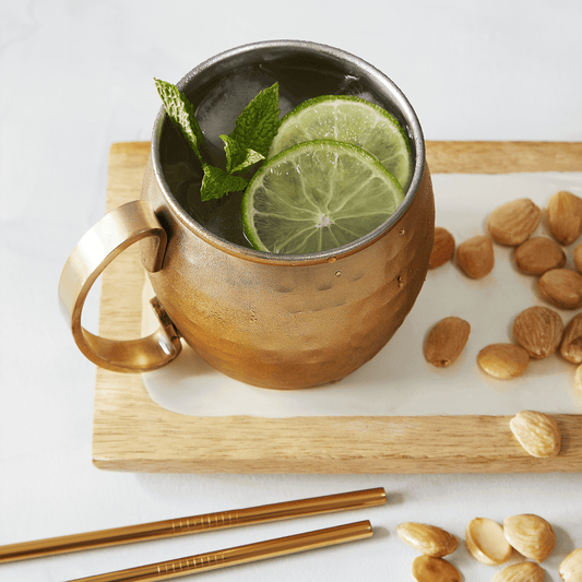 Moscow Mule Mugs and Straws Set