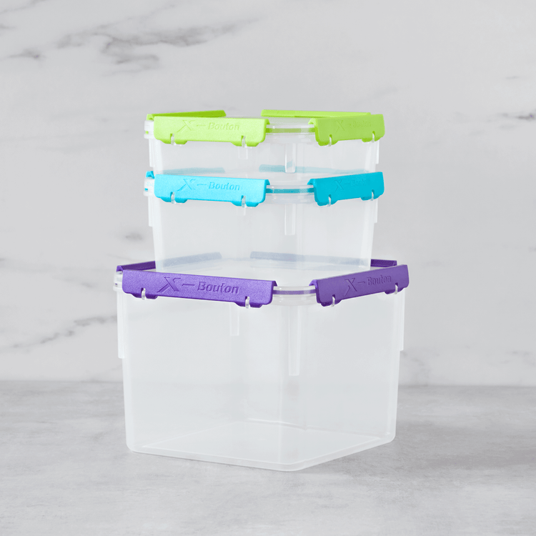 Square Food Containers (6 Piece Set)