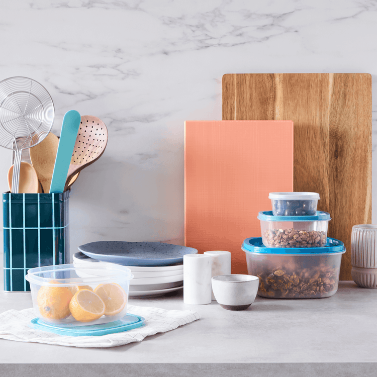 Ombre Square Storage Containers (14 Piece Set)