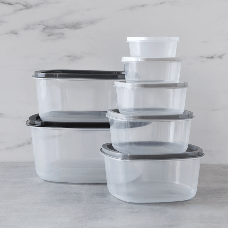 Ombre Square Storage Containers (14 Piece Set)