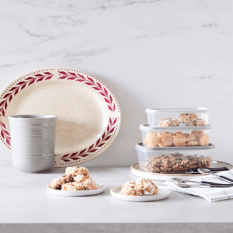 Ombre Rectangle Storage Containers (14 Piece Set)