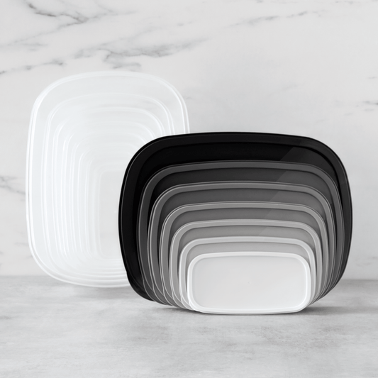 Ombre Rectangle Storage Containers (14 Piece Set)