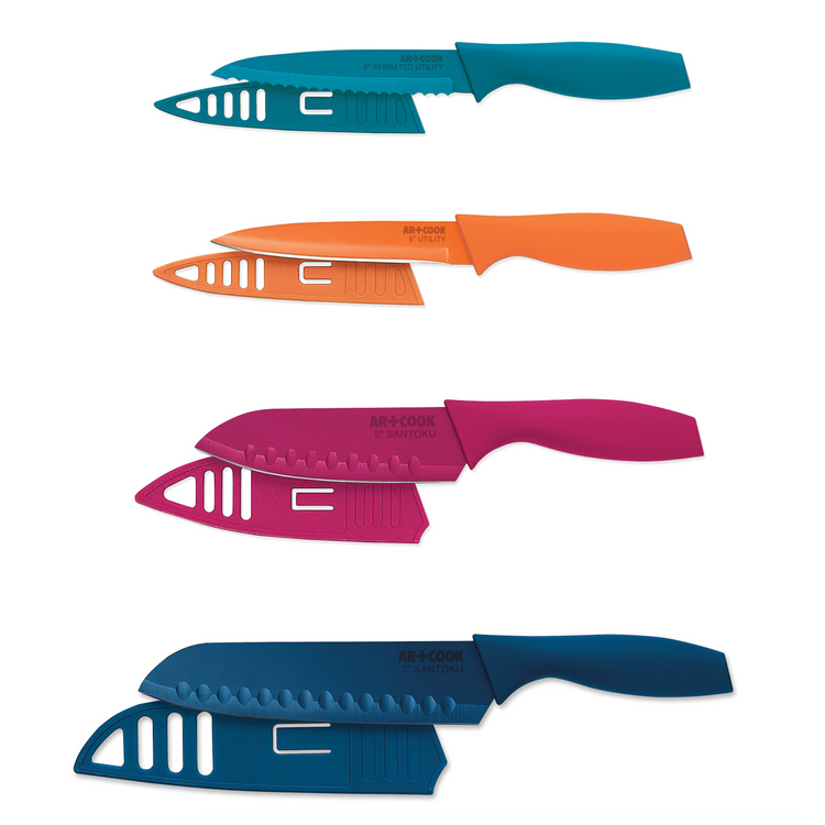 Cutlery Set with Cutting Board (25 Piece Set)