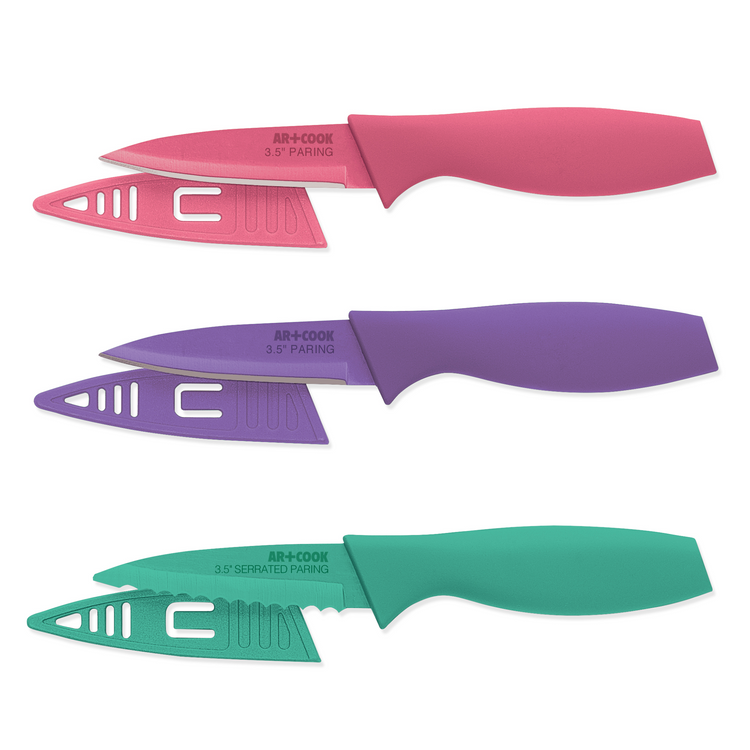 Cutlery Set with Cutting Board (25 Piece Set)