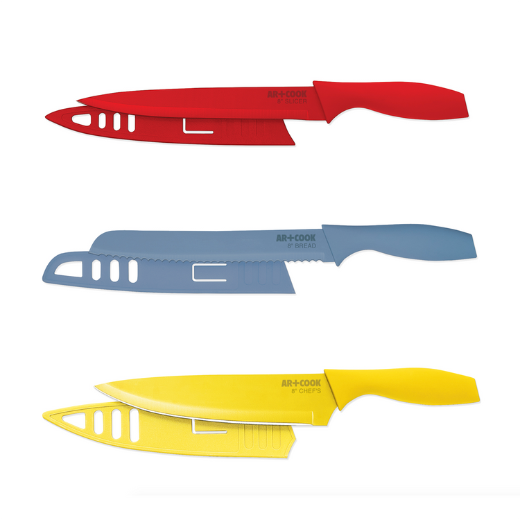 Cutlery Set with Cutting Board (25 Piece Set)