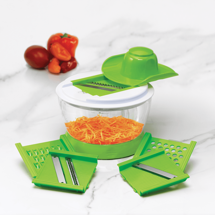 Super Slicer and Salad Spinner (13-Piece Set)