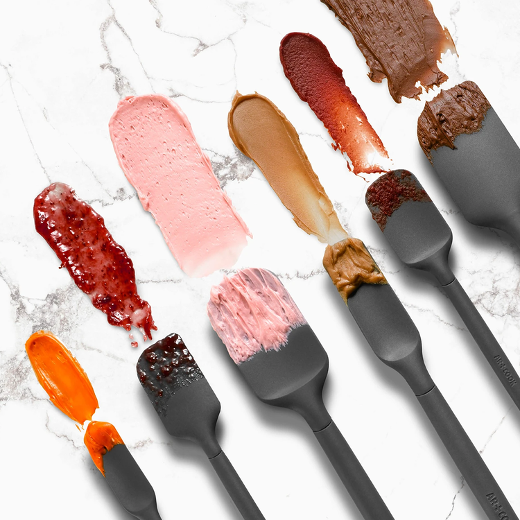 Pure Silicone Spatulas (6 Piece Set)