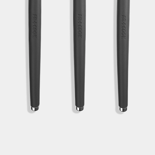 Pure Silicone Spatulas - Large (3 Piece Set)