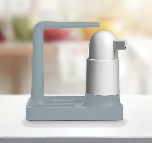 Soap Dispenser with Sponge Caddy