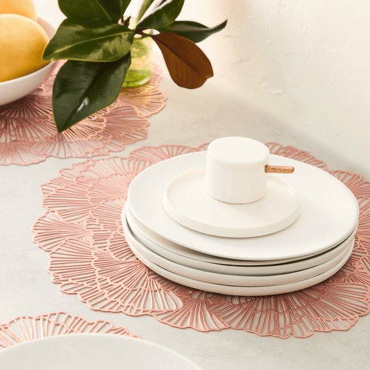 Pink Flower Placemats (Set of 4)