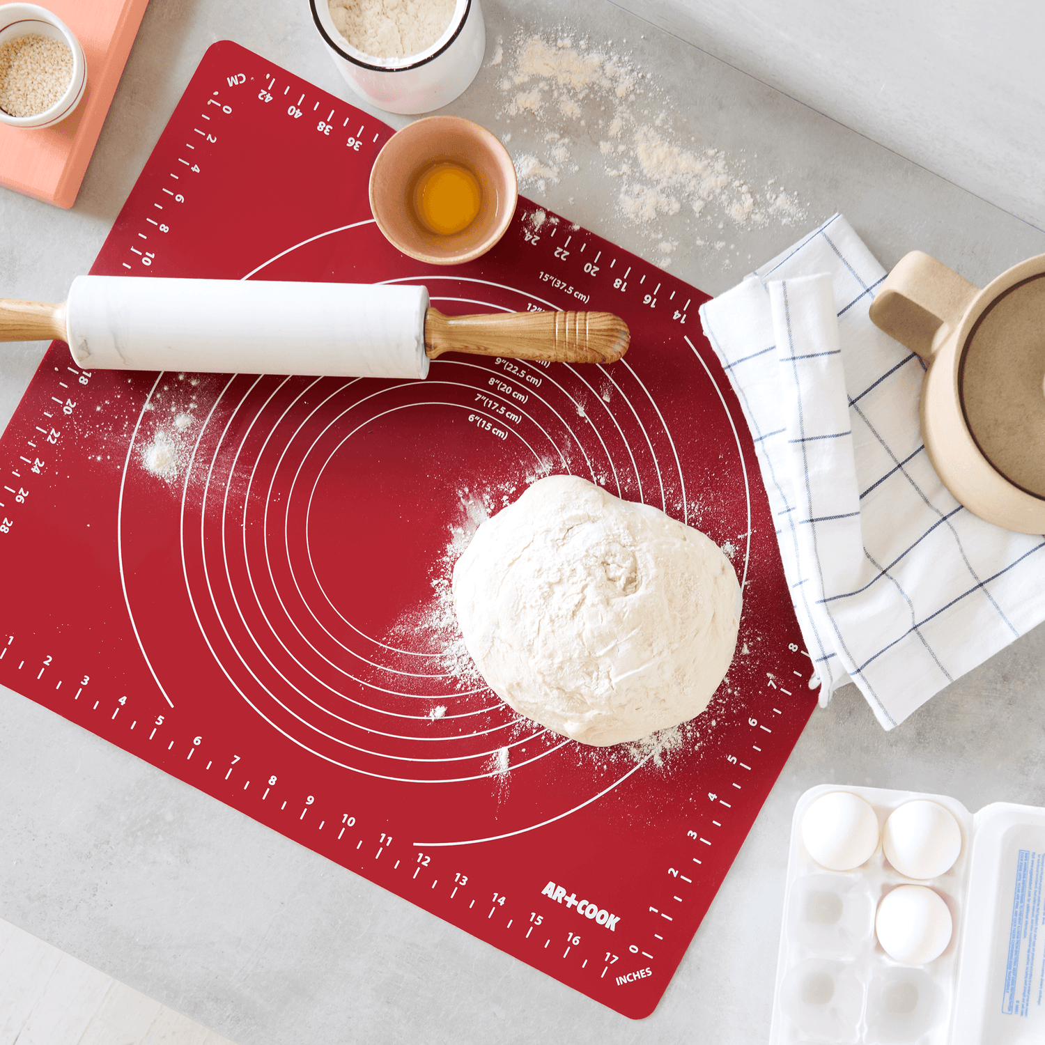 Baking Mat for Crispy Cooking - Silicone baking mat
