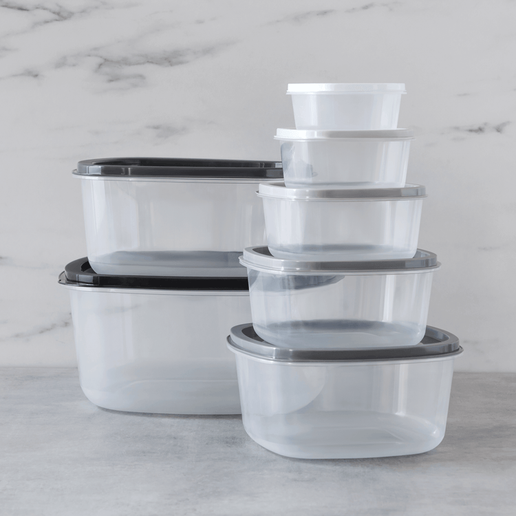 Ombre Square Storage Containers  (14 Piece Set)