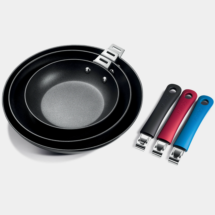8" Anodized Fry Pan with Detachable Handle