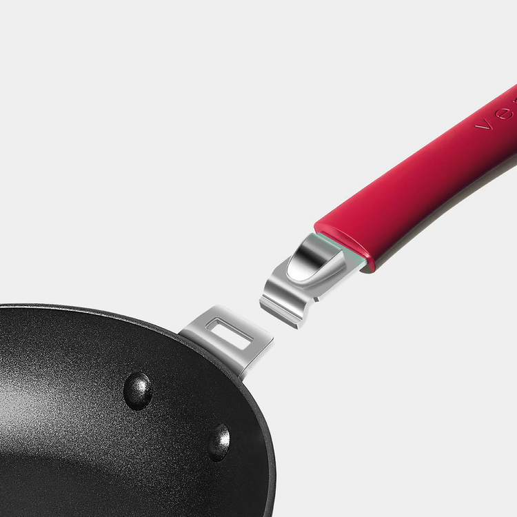 10" Anodized Fry Pan with Detachable Handle